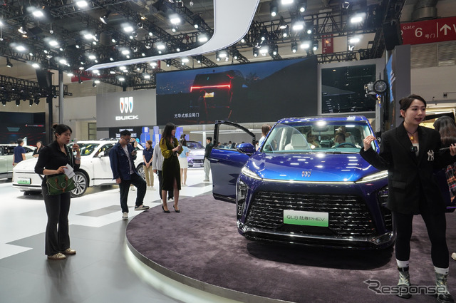 ビュイック GL8 陸尊 PHEV(北京モーターショー2024)
