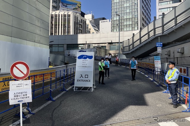 GINZA SKY WALK 2024:新橋入口
