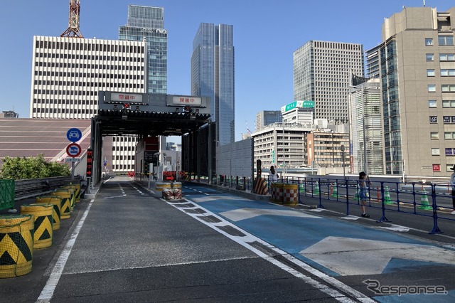 GINZA SKY WALK 2024:西銀座乗継所、神田橋JCT方面