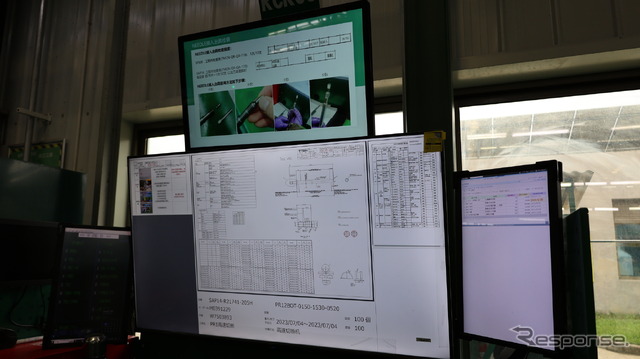 各工程に設置される万能ステーション