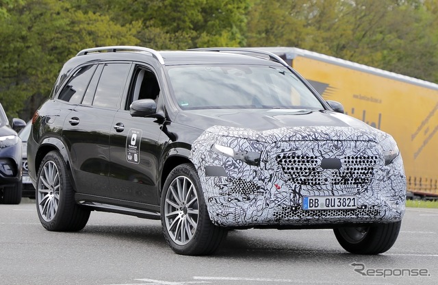 メルセデス マイバッハ GLS 改良新型プロトタイプ(スクープ写真)