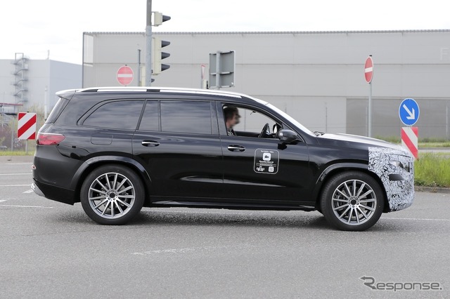 メルセデス マイバッハ GLS 改良新型プロトタイプ(スクープ写真)