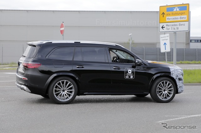 メルセデス マイバッハ GLS 改良新型プロトタイプ(スクープ写真)