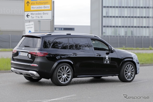 メルセデス マイバッハ GLS 改良新型プロトタイプ(スクープ写真)