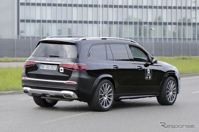 メルセデス マイバッハ GLS 改良新型プロトタイプ(スクープ写真)