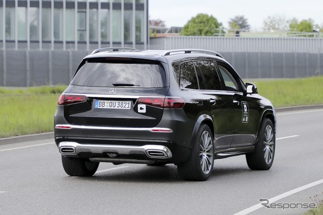 メルセデス マイバッハ GLS 改良新型プロトタイプ(スクープ写真)
