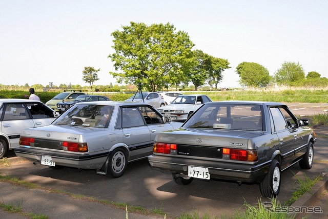 2024年春季スバルレオーネオーナーズクラブ渡良瀬ミーティング