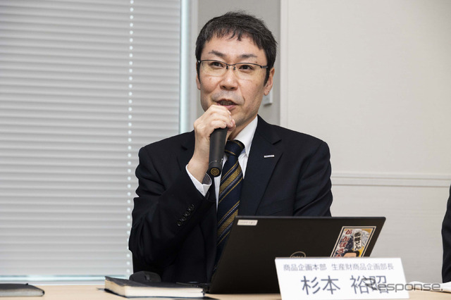 TOYO TIRE株式会社 商品企画本部 生産財商品企画部長 杉本 裕昭氏