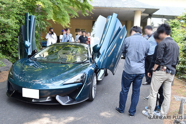 スタイリッシュなデザインが目を引く「マクラーレン570」