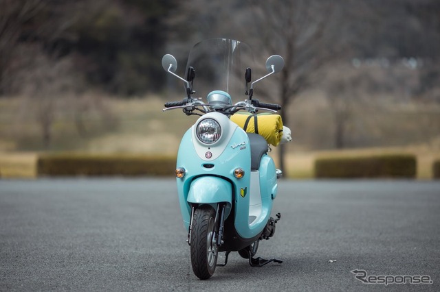志摩リンの愛車のモデルであるヤマハ『Vino（ビーノ）』