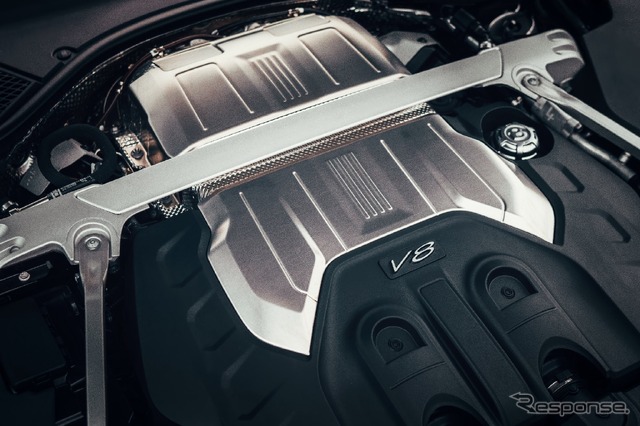 ベントレーのV8ツインターボエンジン