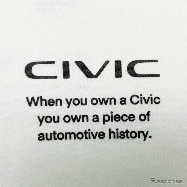 ホンダ・シビック デザインTシャツ