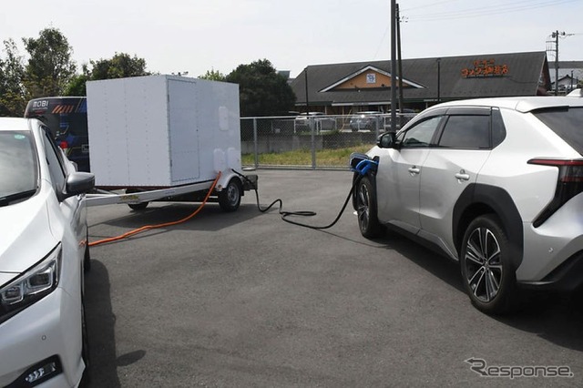 「MESTA V1」（MESTA：MOBILE EV STATION）