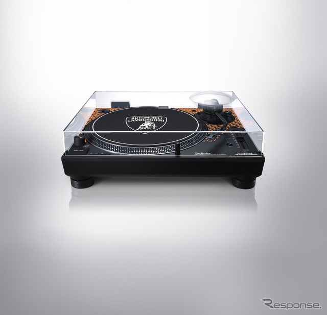 ランボルギーニとテクニクスが共同開発した新型レコードプレーヤー「SL-1200M7B」