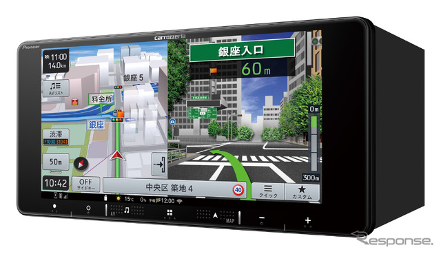 AVIC-RW121(200mm ワイドタイプ):7V型 HD/Bluetooth/USB/チューナー・AV 一体型メモリーナビゲーション