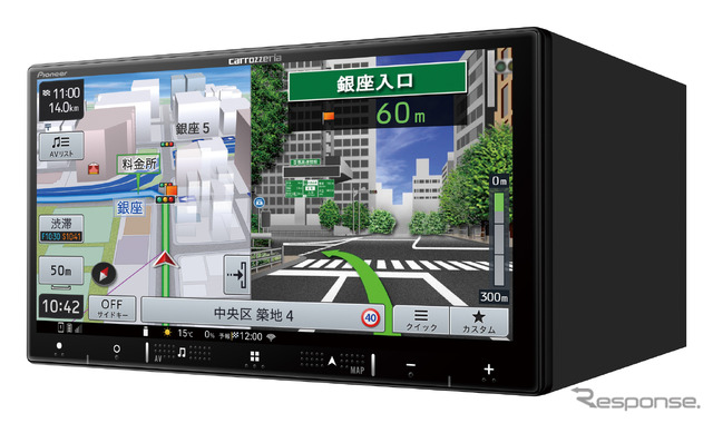 AVIC-RZ121(2D タイプ):7V型 HD/Bluetooth/USB/チューナー・AV 一体型メモリーナビゲーション