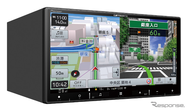AVIC-RZ121(2D タイプ):7V型 HD/Bluetooth/USB/チューナー・AV 一体型メモリーナビゲーション