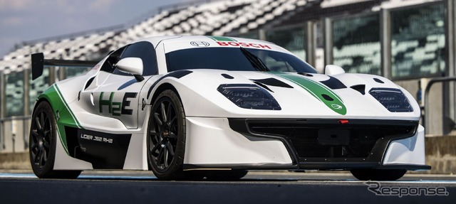 ボッシュの水素エンジン搭載のデモンストレーター車両、リジェ JS2 RH2