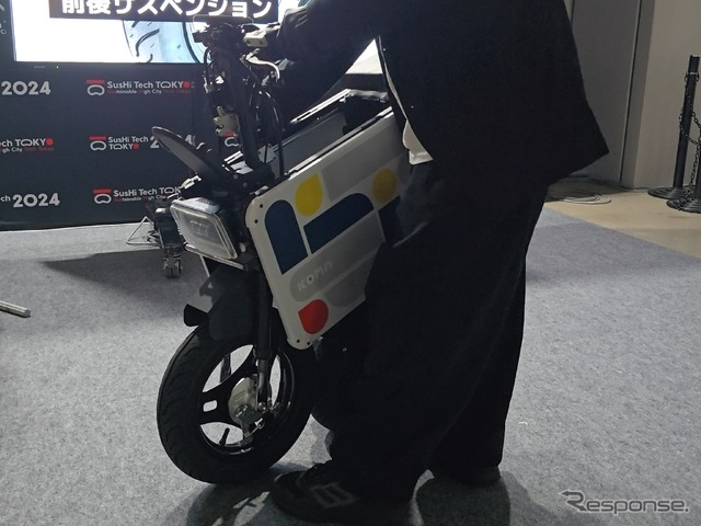 試作版のときより変型も滑らか。