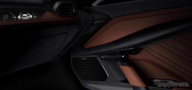 ランボルギーニ・レヴエルト のソナス・ファベール製専用ハイエンドオーディオ