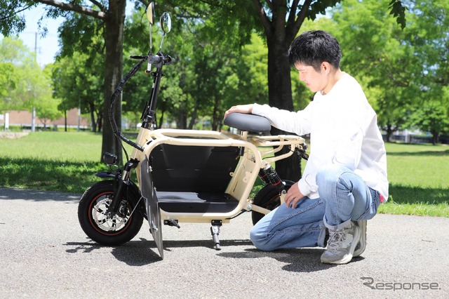愛犬と旅する電動バイク『Doggie』を発売…愛犬家夫婦が考案