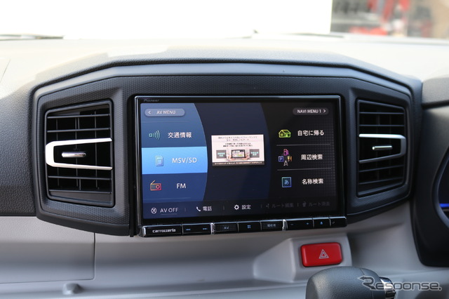 ［car audio newcomer］ダイハツ ミライース（ショップデモカー）by サウンドカーペンター　後編