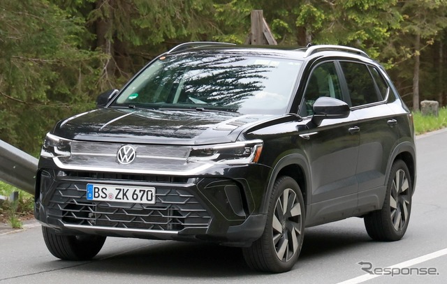 VW タオス 改良新型プロトタイプ(スクープ写真)