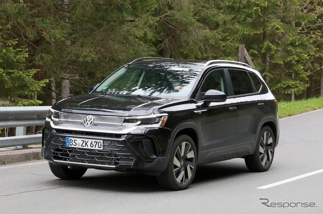 VW タオス 改良新型プロトタイプ(スクープ写真)