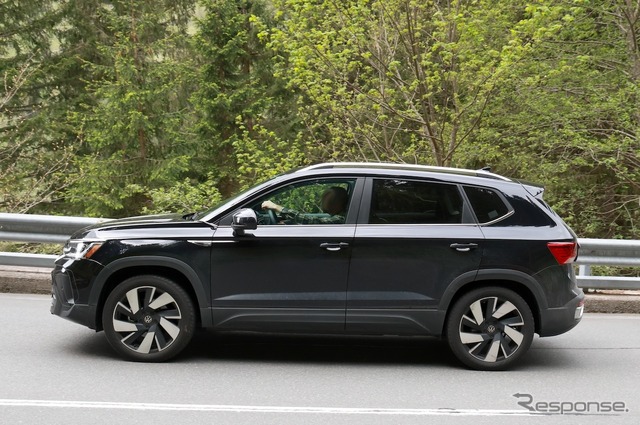 VW タオス 改良新型プロトタイプ(スクープ写真)
