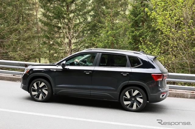 VW タオス 改良新型プロトタイプ(スクープ写真)