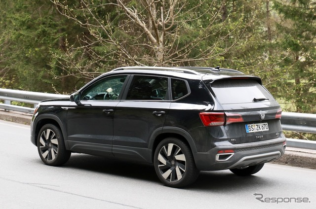 VW タオス 改良新型プロトタイプ(スクープ写真)