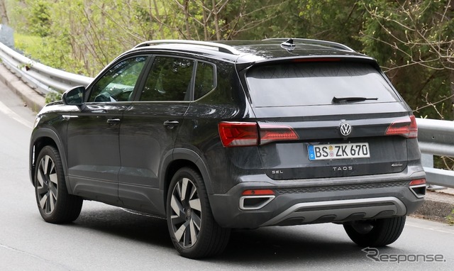 VW タオス 改良新型プロトタイプ(スクープ写真)