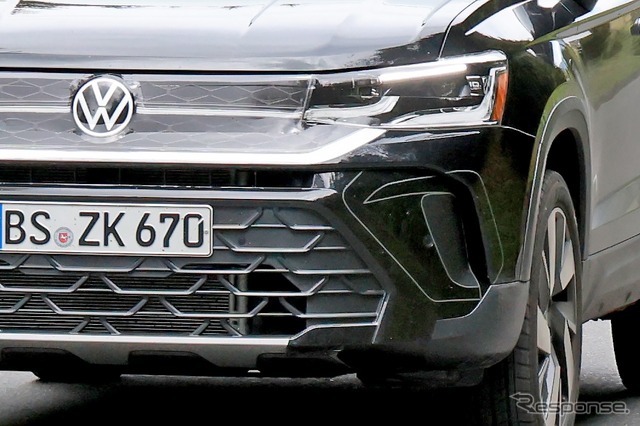 VW タオス 改良新型プロトタイプ(スクープ写真)
