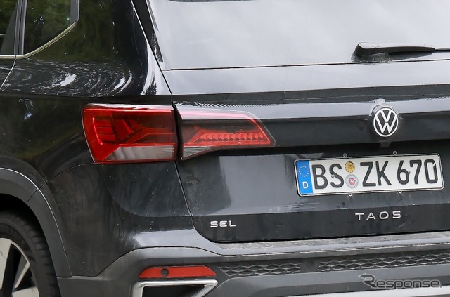 VW タオス 改良新型プロトタイプ(スクープ写真)