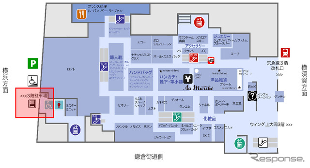 京急百貨店フロア図