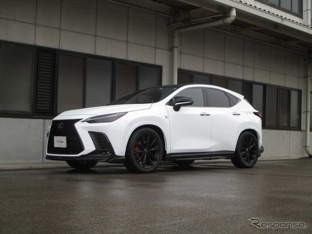 SUSTEC DF210 LEXUS NX350h 4WD用装着例(ダウン量:フロント 29mmダウン / リア 29mmダウン)
