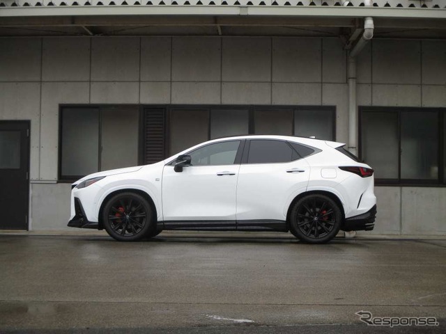 SUSTEC DF210 LEXUS NX350h 4WD用装着例(ダウン量:フロント 29mmダウン / リア 29mmダウン)