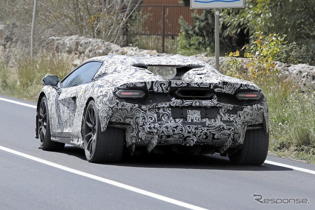 ランボルギーニ ウラカン後継モデルのプロトタイプ(スクープ写真)