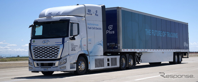 ヒョンデのレベル4の自動運転燃料電池トラック