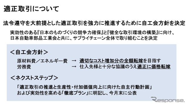 適正取引について