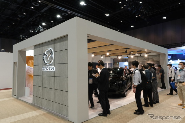 「人とくるまのテクノロジー展2024 YOKOHAMA」に出展したマツダ
