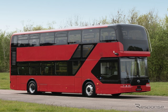 BYDの新型電動2階建てバス『BD11』