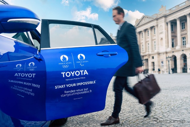 トヨタ・ミライ の「パリ2024オリンピック・パラリンピック」公式車両