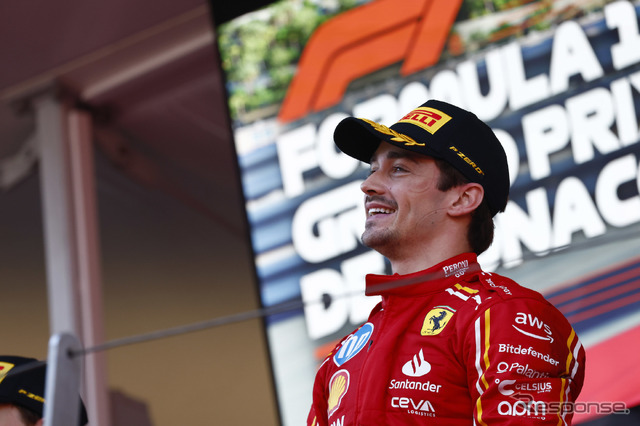 2024年F1モナコGPを制した#16 ルクレール。