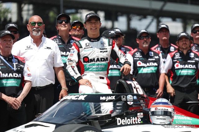 3度目の優勝を目指して戦った佐藤琢磨。