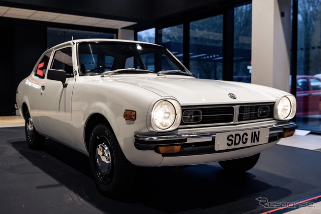 コルト・ランサー。英国で登録された三菱自動車1号車(1974年)