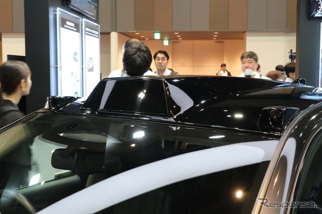 「プロパイロット・コンセプトゼロ試作車」のルーフには新世代のLiDARが搭載されていた
