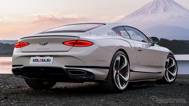 ベントレー コンチネンタルGT 次期型(予想CG)