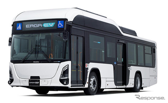 「エルガEV」ショートホイールベース　都市型モデル
