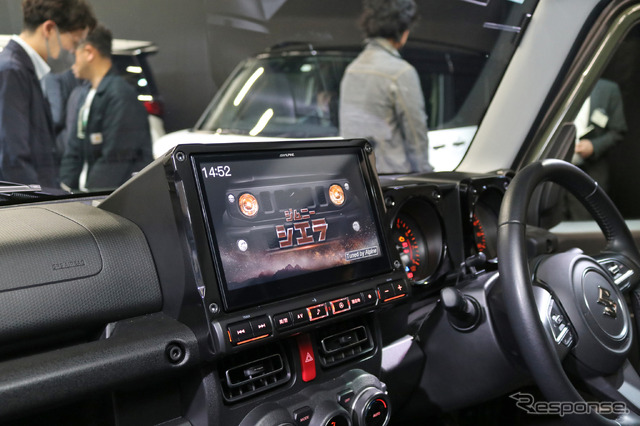 ジムニー乗り必見! アルパインが提案するハイレベルなオーディオシステム登場